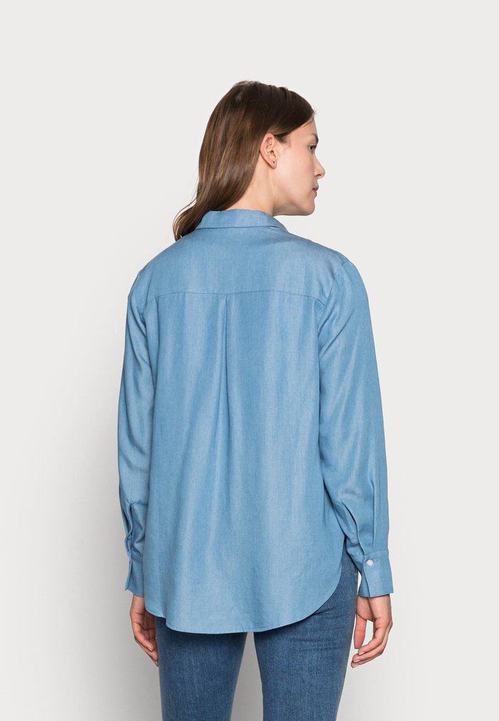 Chemisier Anna Field Button down Bleu Femme | NVS-3195805